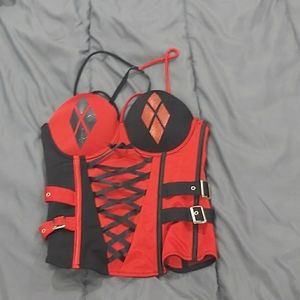 Harley quinn corset